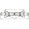 Poloosa a homokinetický kloub Kloubová hřídel LA MAGDALENA 2002/800/KH/19.1-19.10