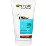 Garnier Pure 3v1 gel peeling a maska 150 ml – Hledejceny.cz