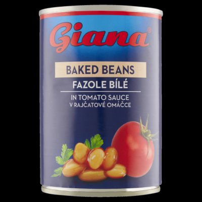 Giana Fazole v tomatové omáčce 425 ml – Sleviste.cz