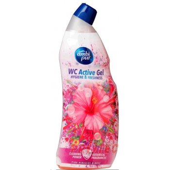 AMBI PUR wc gel růžový ibišek a růže 750 ml