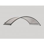 Robelit polykarbonátová oblouková 158x90x38cm bílá – HobbyKompas.cz