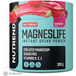 Nutrend MAGNESLIFE INSTANT DRINK POWDER Raspberry 300 g