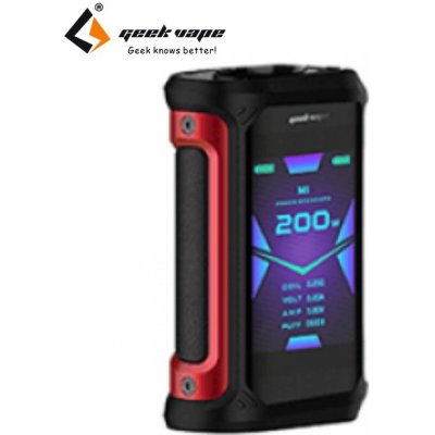 GeekVape Aegis X Mod 200W Red & černá – Zboží Mobilmania