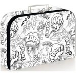 Oxybag Kufřík lamino Komiks White34 cm – Zboží Dáma