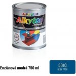 Alkyton lesklý 0,75 l RAL 5010 enziánová modrá lesk – Sleviste.cz