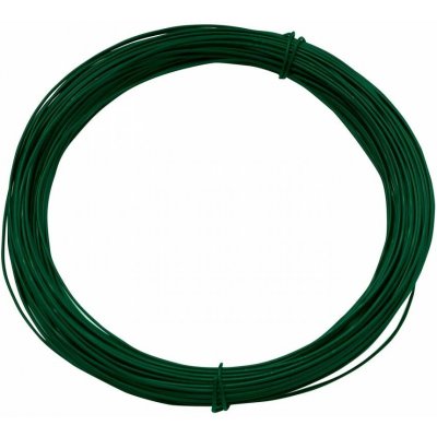 Vázací drát poplastovaný (PVC) ZELENÝ 1,6/2,6 mm, délka 25 m – Zboží Mobilmania