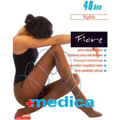 Fiore MEDICA 40 DEN černá – Zboží Dáma