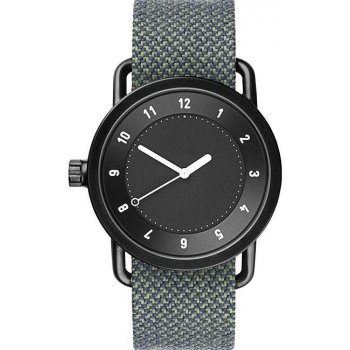 TID Watches No.1 Black / Pine Twain Wristband