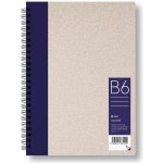 BOBO Zápisník B6, linka, tmavě modrý, 50 listů – Zbozi.Blesk.cz