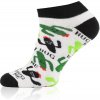 Italian Fashion Dětské ponožky S167S Picos Černo-bílá