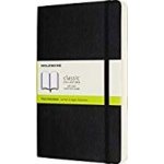 Moleskine Zápisník Expanded A5 měkké desky čistý, černý 200 listů – Zboží Dáma