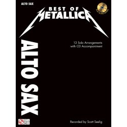 Best of METALLICA + CD alto saxofon