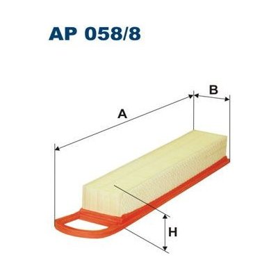 FILTRON AP058/8 Vzduchový filtr (AP058/8) – Hledejceny.cz