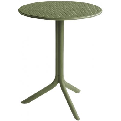 NARDI Zelený plastový zahradní stolek Step 60,5 cm – Sleviste.cz