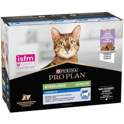 Purina Pro Plan Cat Sterilised krůta 10 x 75 g