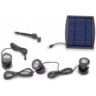 Pontec PondoSolar LED Set 3 Solární sada osvětlení do jezírka + – Zboží Mobilmania