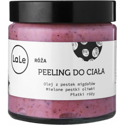 La-Le cukrový peeling na tělo Růže 120 ml