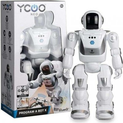 Silverlit Robot bílý Naprogramuj robota – Sleviste.cz