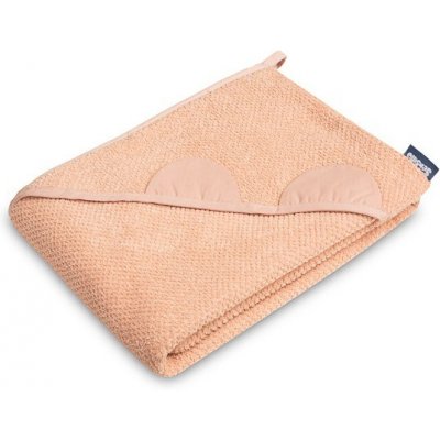 Sensillo Osuška s kapucí Medvídek špinavě růžová 100x100 – Zboží Mobilmania