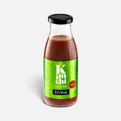 ŽIVINA Kimchi rajčatová zálivka na salát fermentovaná chuť 250 g – Hledejceny.cz