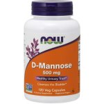Now Foods Foods D-Mannose 500 mg 120 kapslí – Hledejceny.cz