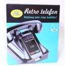 Pouzdro Albi Černý retro telefon na mobil