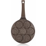 Banquet Crystal na 7 lívanců s nepřílnavým povrchem Granite Brown Smile 26 cm – Hledejceny.cz