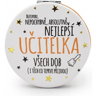 Nekupto Zrcátko Učitelka 7cm – Zboží Dáma