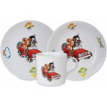 Thun Dětská jídelní souprava Krteček v autíčko 3 ks – Zboží Dáma