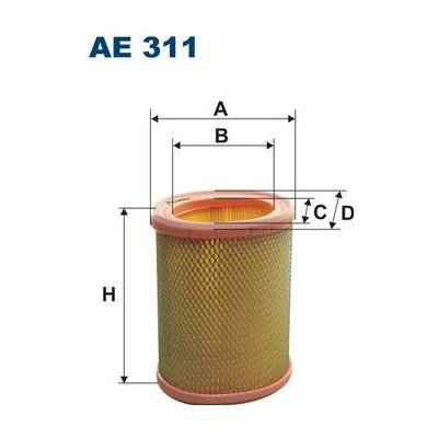 Vzduchový filtr Filtron AE311 – Hledejceny.cz