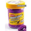 Návnada a nástraha Berkley Power Bait Extra Scent Pstruhové Těsto Nympha Fialová + Glitter 50g