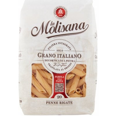 La Molisana Penne Rigate No.20 0,5 kg – Zboží Mobilmania