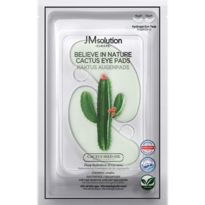 JM Solution Believe In Nature Hydrogelová maska na oči Kaktus 2 x 1,5 g – Zboží Mobilmania