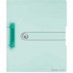 Herlitz Pořadač PP easy orga A4 4 cm dvoukroužkový transparentní mint – Zboží Živě