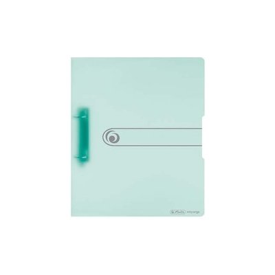 Herlitz Pořadač PP easy orga A4 4 cm dvoukroužkový transparentní mint – Zboží Živě