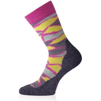 Lasting merino ponožky WLJ růžové
