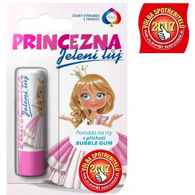 Jelení lůj Princezna s příchutí Bubble gum na blistru 4,5 g – Sleviste.cz