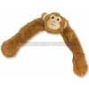 Hračka pro psa Nobby Monkey plyšová opice s lanem 55 cm
