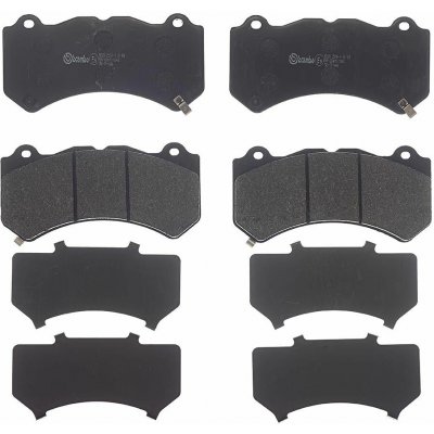 Sada brzdových destiček, kotoučová brzda BREMBO P 37 018 – Hledejceny.cz
