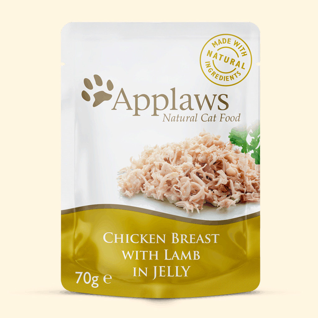 Applaws Jelly kuře prsa & jehněčí 70 g