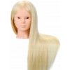 Ostatní kosmetická pomůcka Korbi Kadeřnické hlavy, školení, blond vlasy 70 cm, 4