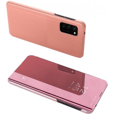 Pouzdro Mezamo Clear View Samsung Galaxy A52s 5G / A52 5G / A52 4G růžové