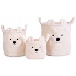 Childhome Sada 3 košů 354031 béžová – Zboží Dáma