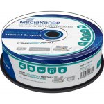 MediaRange DVD+R 8,5GB 8x, printable, spindle, 25ks (MR474) – Zboží Živě