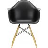 Jídelní židle Vitra Eames DAW deep black