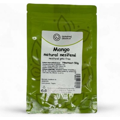 Ochutnej Ořech Mango plátky natural nesířené 50 g – Sleviste.cz