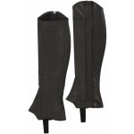 ACAVALLO Minichapsy GP Leather/ Stretch Leather černé – Zboží Mobilmania