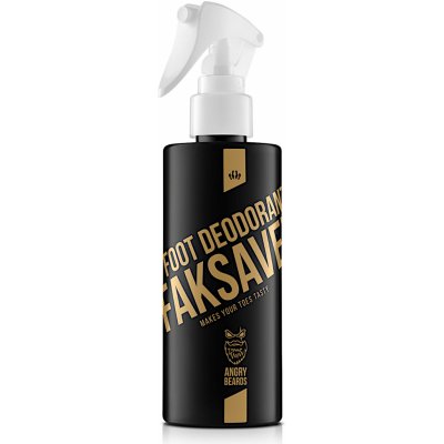 Angry Beards Foot Deodorant Faksaver 200 ml – Zbozi.Blesk.cz