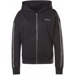 Reebok dámská mikina PIPING PACK FULL ZIP GV3297 Černá