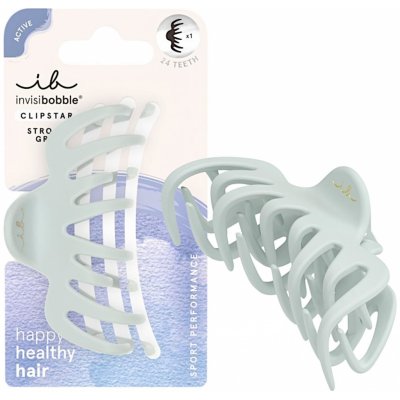 Skřipec do vlasů Invisibobble Clipstar Marathon Runner - šedý – Zboží Dáma